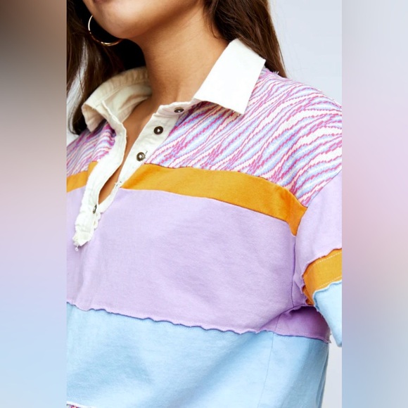 NWOT Free People • We The Free • Bella Polo XL - Picture 3 of 9